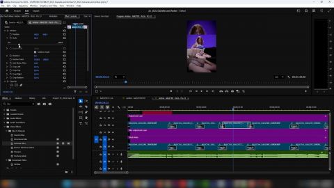 How to Vert From Horizontal 4k to 1080 Adobe Premiere Pro